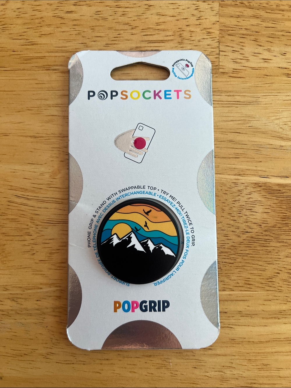 PopSocket Phone Grip Packaging - White, Black, Blue